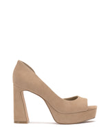 Bryanna Peep Toe Platform Pump