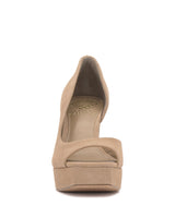 Bryanna Peep Toe Platform Pump