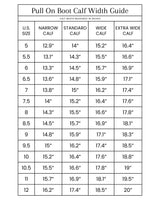 Gibi Extra Wide Calf Knee High Boot