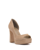 Bryanna Peep Toe Platform Pump