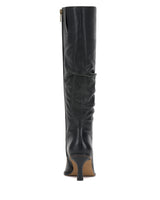 Kindre Narrow Calf Slouchy Knee High Boot