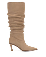 Kindre Narrow Calf Slouchy Knee High Boot